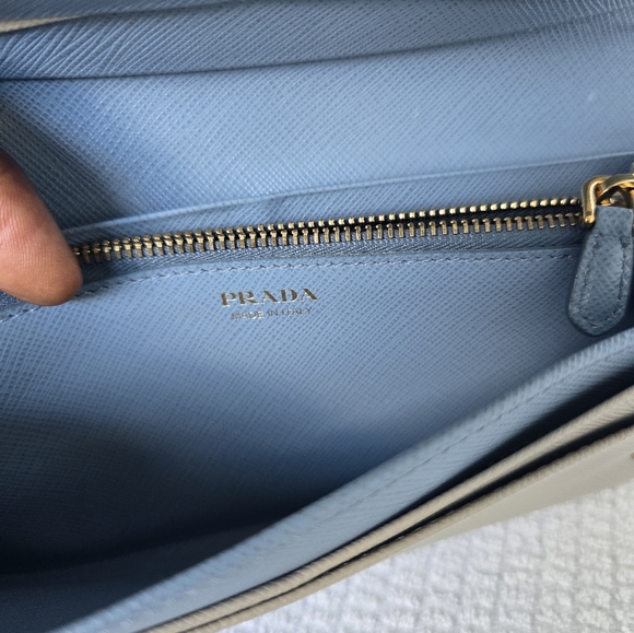 Prada Saffiano Leather Long Wallet - Picture 8 of 12
